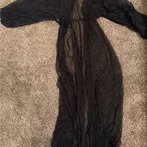 Vintage Undercover Black Lace Overlay